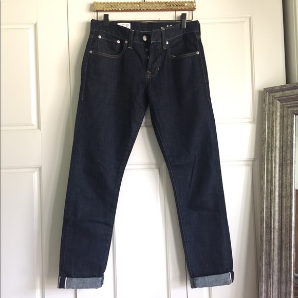 Gap Selvage Straight Button Fly Denim Jeans - Picture 2 of 6